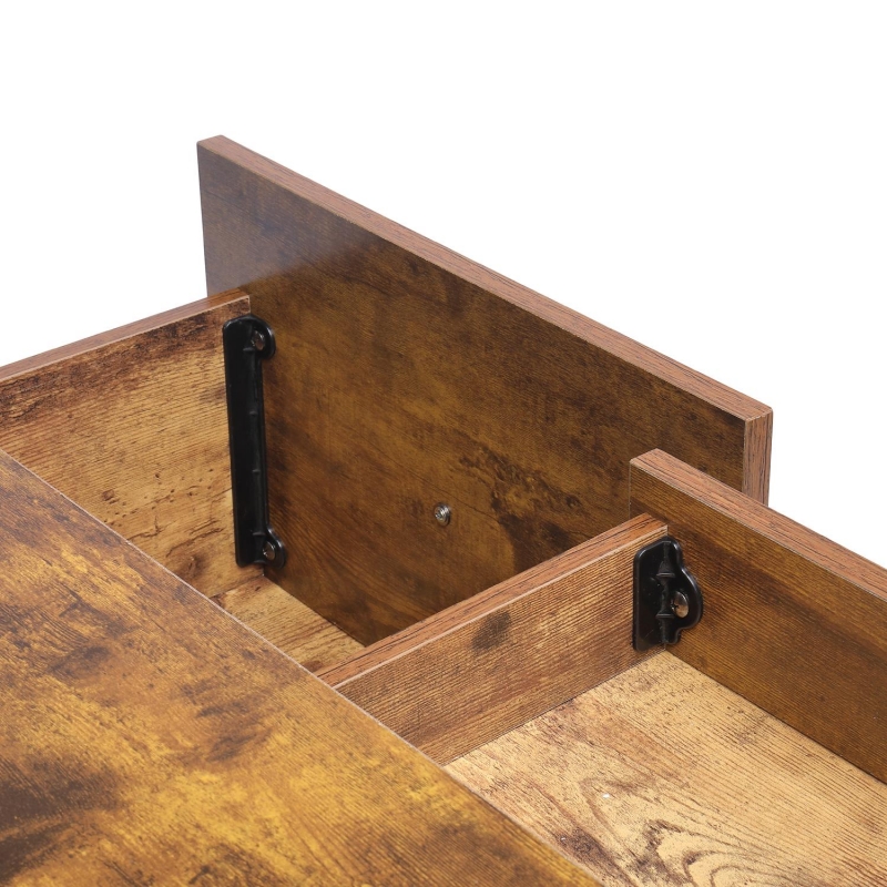 Winado Computer Desk, 63" Writing Study Table with 4 Drawers, Wood