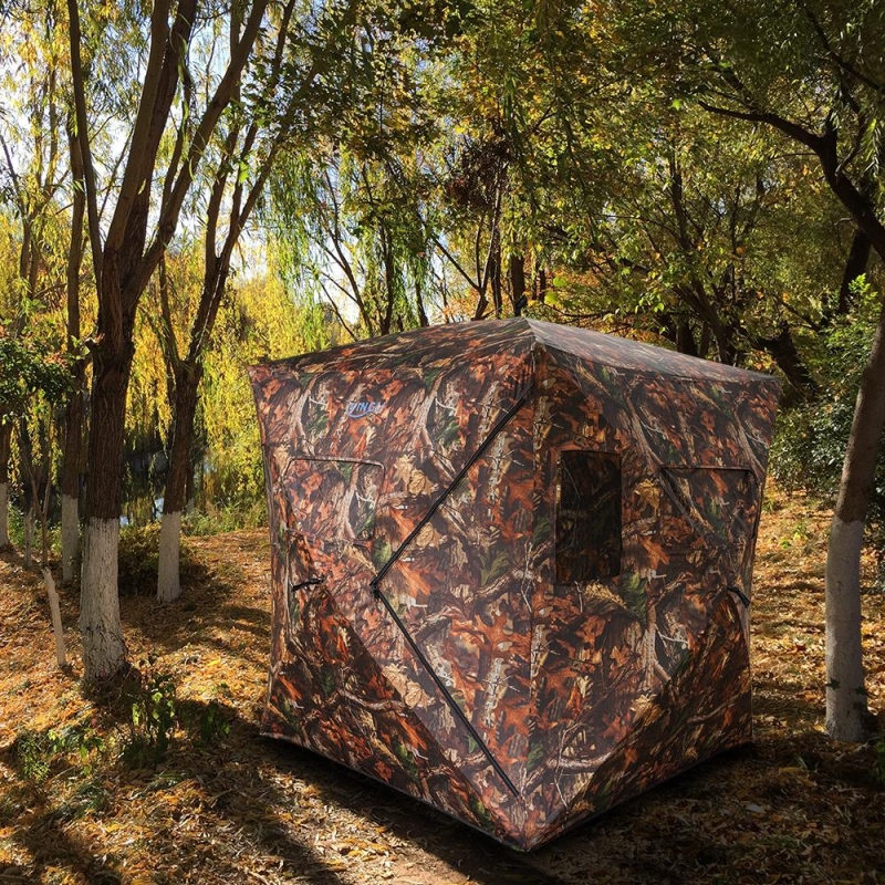 Winado Pop Up Ground Hunting Blind Tents,23 Person Waterproof UV Protection Hunting Tent